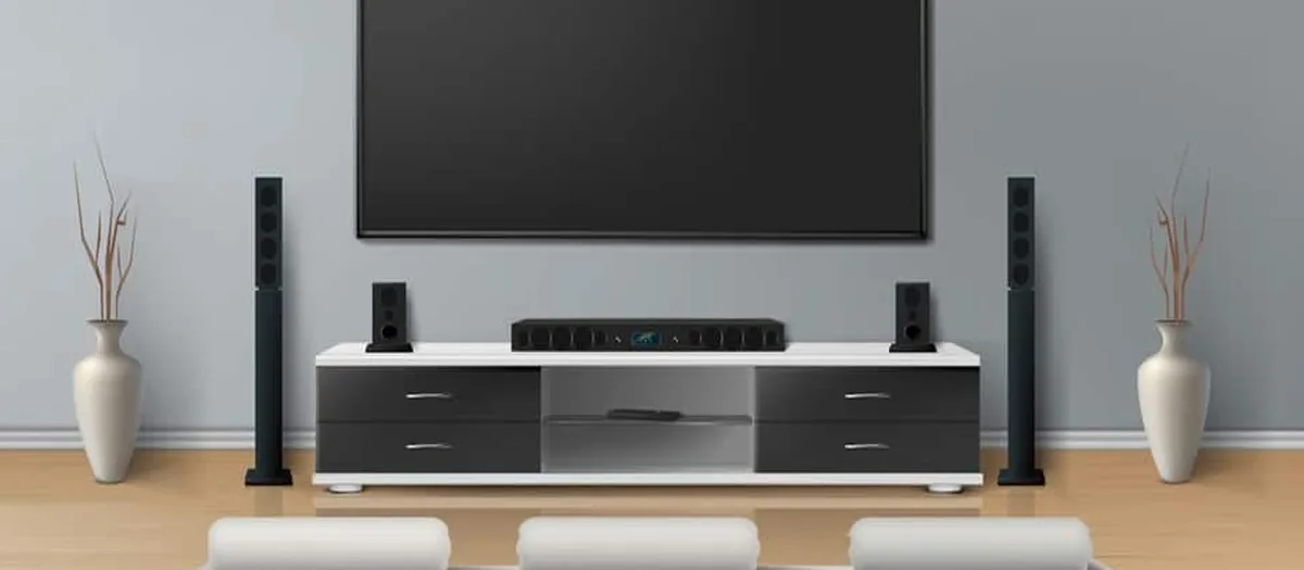Duvara monte televizyon ve soundbar kurulumu