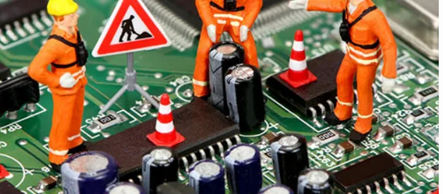 Elektronik kart üzerinde onarım